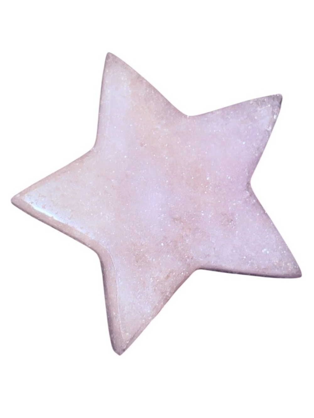 Pink Amethyst Crystal Star Sourced In Brazil